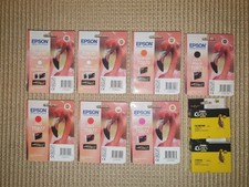 Lot 7 cartouches neuves Epson T087... pour Epson R1900 + 10 cartouches offertes