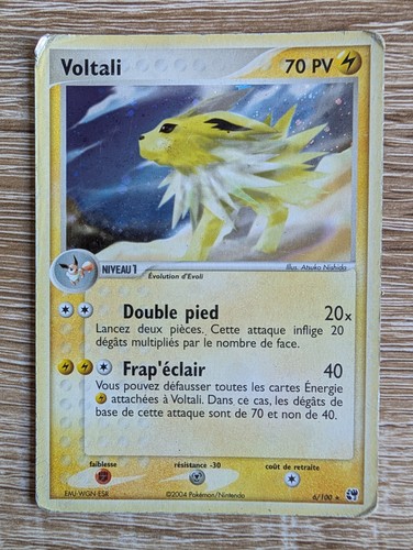 Carte pokémon voltali - pokémon,