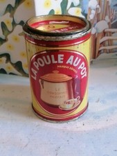 Ancienne boîte Vintage  LA POULE AU POT 