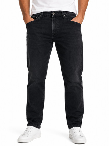 Jean droit noir - homme, calvin