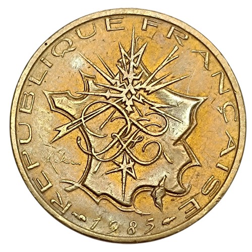 Mathieu francs 1985 tranche - francs,