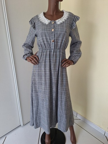 Robe longue taille couleur - longue, s