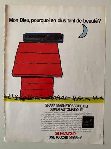 Publicite sharp une touche - publicite, de