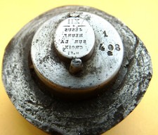 Ancienne matrice  outil ( A2472) 327g  station XII chemin croix signée MAYAUD