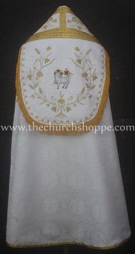 Neuf blanc cope - neuf, stole