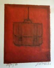 Giuseppe Ziemacki artiste italien moderne impression couleur 