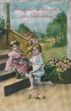 Carte postale, graphique