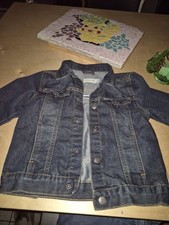 Veste  blouson en jean bleu