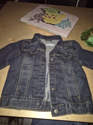 Veste blouson jean bleu - en,