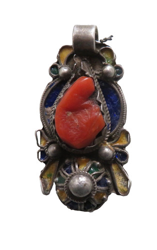 Ancien pendentif kabyle beni - ancien,