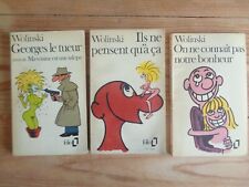 GEORGES WOLINSKI Lot de 3