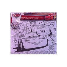 CARS Disney : Cadre à Dessiner + 4 Crayons 15cm NEUF