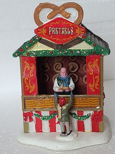 Lemax pretzel stand 43094 - stand,