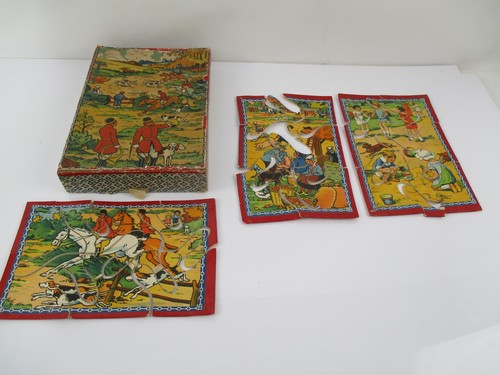 Dv12746 ancienne boite - ancienne, puzzles