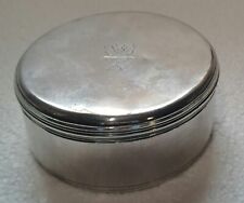 GRANDE CUSTODE BOÎTE A HOSTIES ARGENT ANGLAIS ORFEVRE CHRISTIAN REID 1790