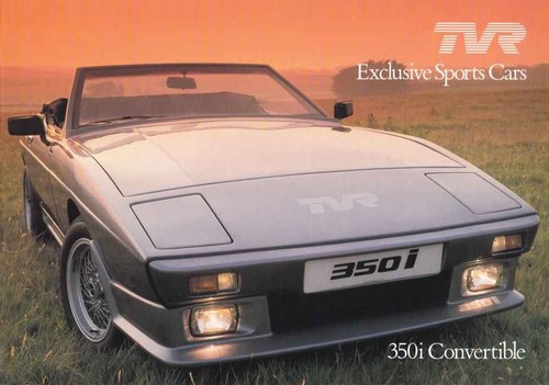 Catalogue brochure tvr 280i - tvr, /
