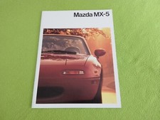 BROCHURE MAZDA MX-5 MIATA 1990