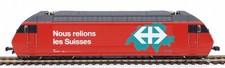 HAG 0281 Locomotive Électrique Re 460 035-9 SBB Nous Raccorder La Suisse Dc Spur