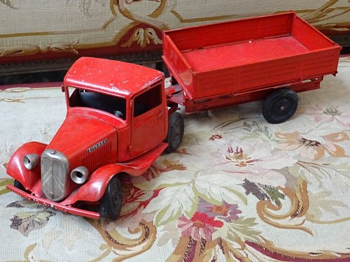 Jouet tole camion - tole-camion, citroen