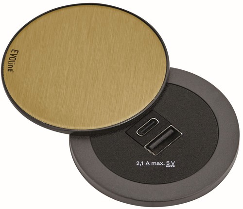 Chargeur usb encastrer c - usb, a/c