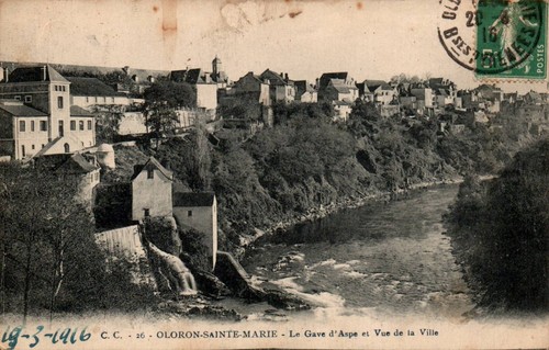 Cpa oloron sainte marie - oloron-sainte-marie,