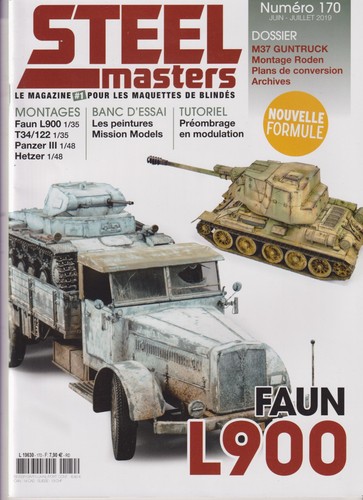 Steel masters 170 faun - steel, l900