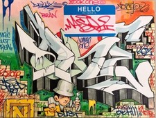 NOTCH56 BRONX Markers on paper