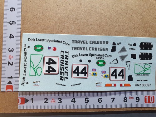 Decals porsche 935 44 - 1/43, #44