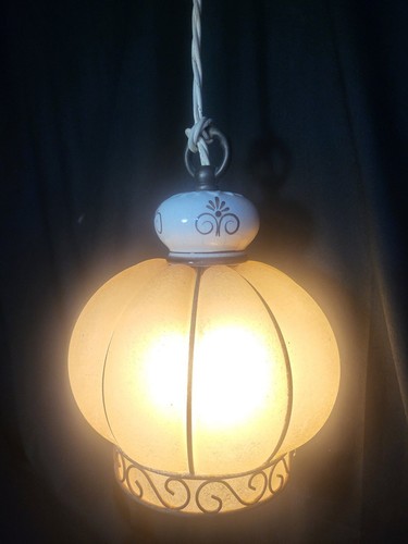 Lampe verre murano - murano, à