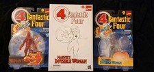 Marvel Legends - FANTASTIC FOUR RETRO - Human Torch + Invisible Woman Variant 