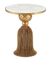 Kay Marble Tassel Table