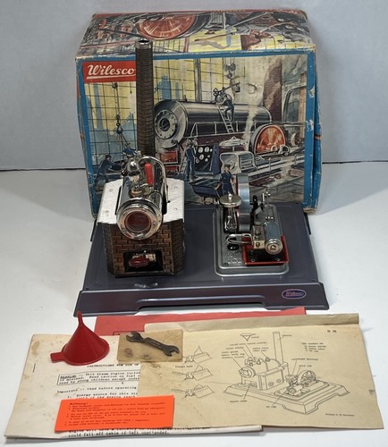 D10 wilesco steam engine - d10,