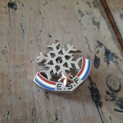 Insigne broche esf - broche, flocon