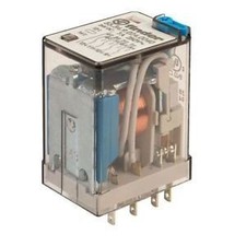 Relais Finder 55.34.9.024.0040 miniature polyvalent 24 V DC, 4RT, 7 A