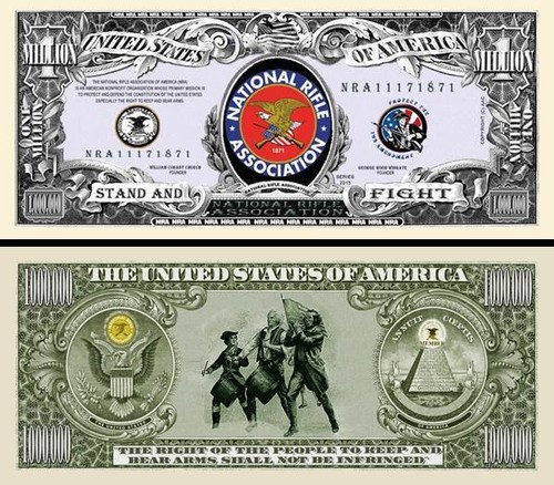 Nra billet million dollar - million,