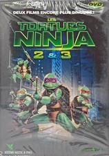 DVD LES TORTUES NINJA 2 & 3 neuf sous blister