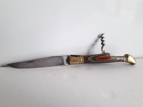 Couteau tire bouchon laguiole - couteau,