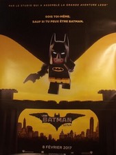 LEGO BATMAN - Affiche CinEma 120x160 ROULEE CAR0273