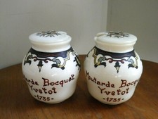 2 pots Moutarde Bocquet Yvetot