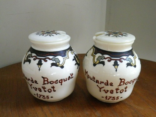 Pots moutarde bocquet yvetot - moutarde,