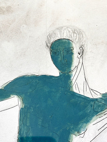 Dessin moderne art singulier - moderne,