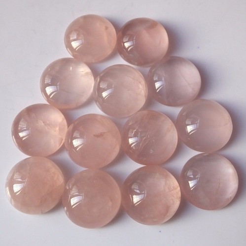 Naturel rose quartz rond - naturel,