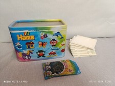 Hama Perles en plastiques Baril -  Multicolore + Plaques 