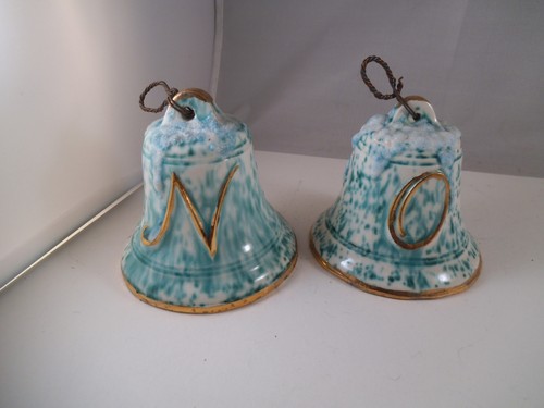 Vintage pair green speckled - vintage,