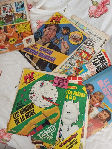 Lot magazines pif - pif, vintage