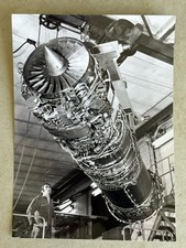 Photo Vintage Aviation Moteur Snecma Turboréacteur Avion Aeronautique Mirage