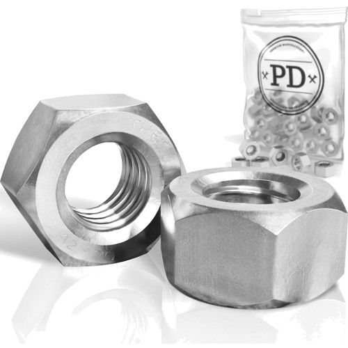 Ecrou inox din - 934, 25