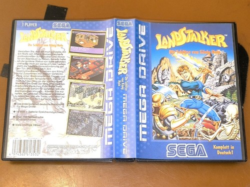 Sega mega drive landstalker - sega,