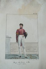 Litho couleur costume - couleur,