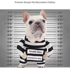 Costume Halloween Bouledogue Chien Prisonnier